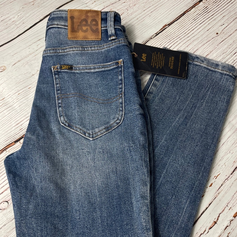 Lee vintage Anchor high rise skinny Jean NWT sz 24